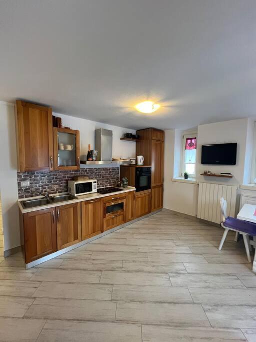 Ferienwohnung Trilocale Con Vista Piste Da Sci Villa d'Allegno Exterior foto