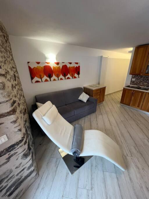 Ferienwohnung Trilocale Con Vista Piste Da Sci Villa d'Allegno Exterior foto